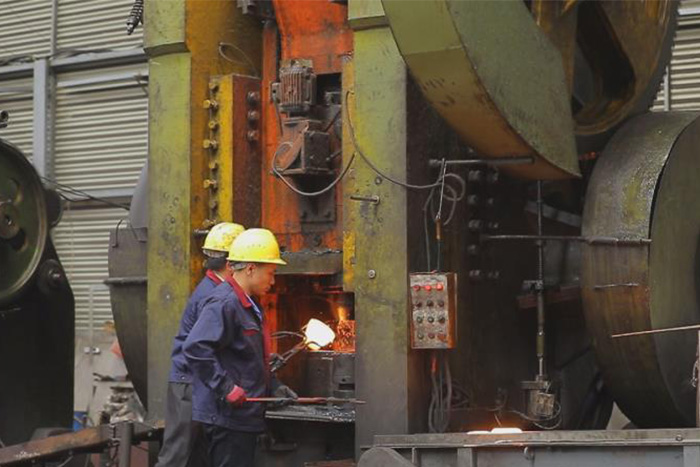 河源网架配件车间